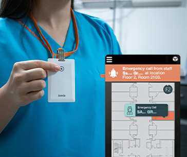 Hospitals RTLS technology for Staff Duress/Safety