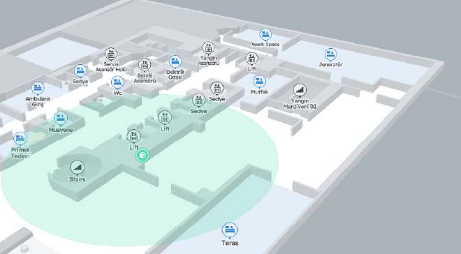 Zone level asset tracking with WiFi Access Points