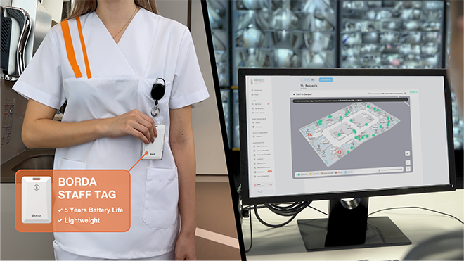 Hospital RTLS for Operational Efficiency & Safety | Borda Technology